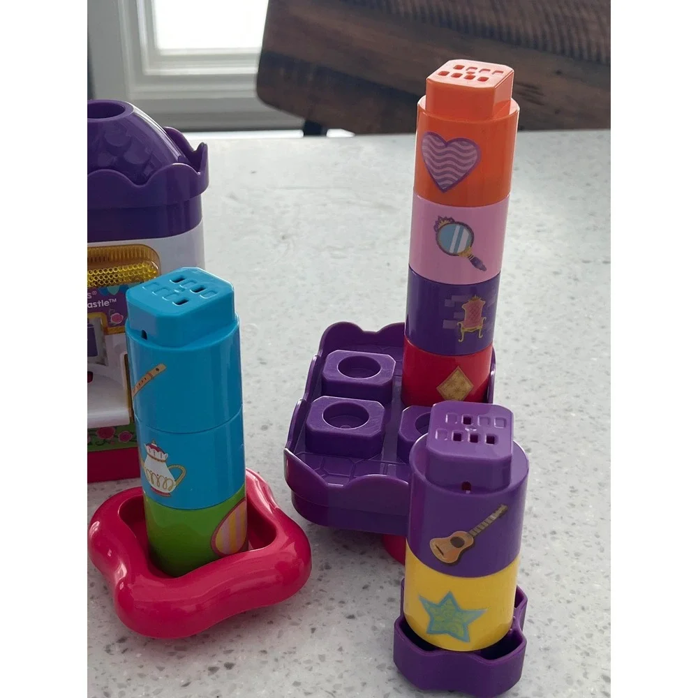 Leap‎ Frog Leap Builders Shapes and Music Castle Working Partial Set